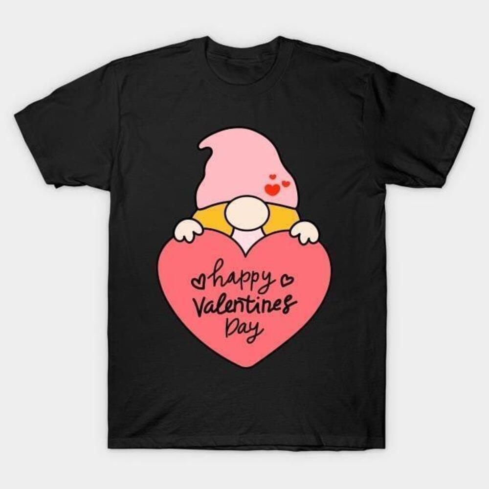 Gnome Happy Valentines Day Tshirt